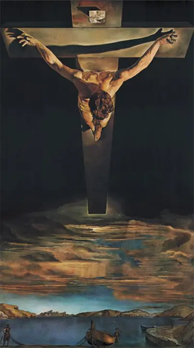 Christ Of Saint John Of The Cross By Salvador Dali